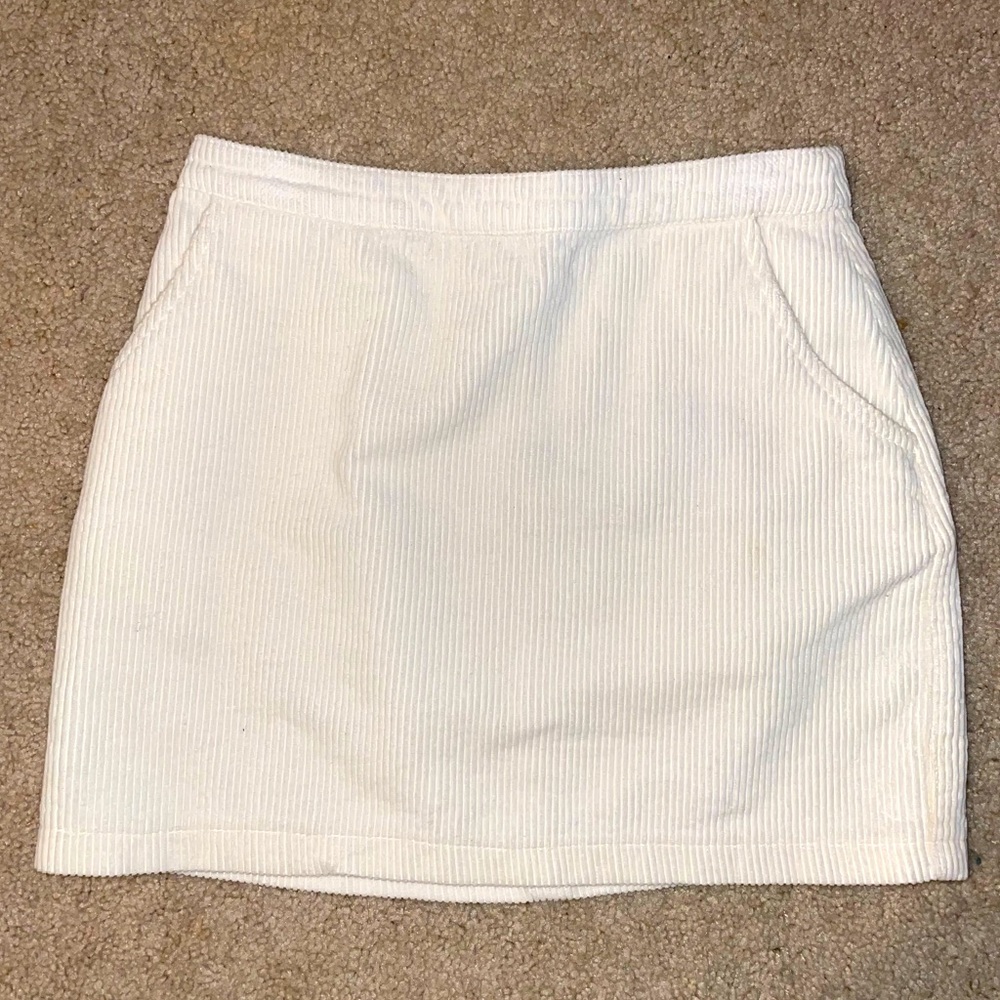 Corduroy Mini Skirt